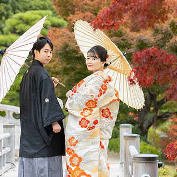 大阪前撮り(秋の紅葉)-09