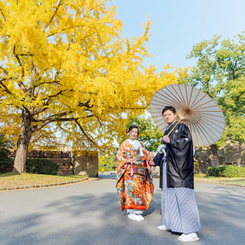 大阪前撮り(秋の紅葉)-12