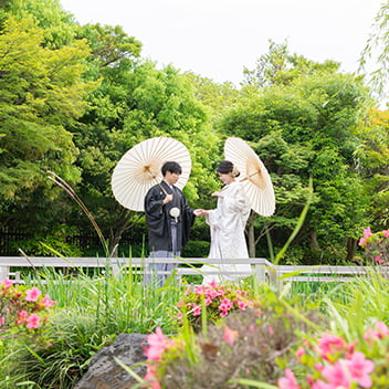 大仙公園での和装前撮り-02