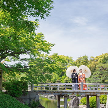 大仙公園での和装前撮り-08