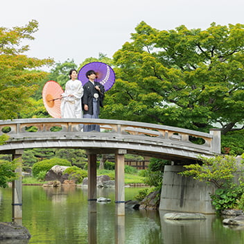 大仙公園での和装前撮り-10