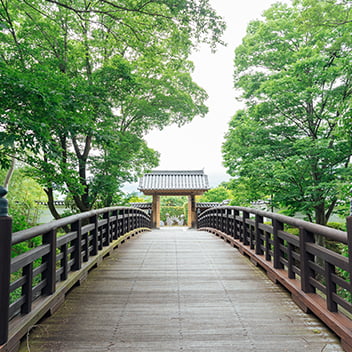 池田城跡公園での和装前撮り-03