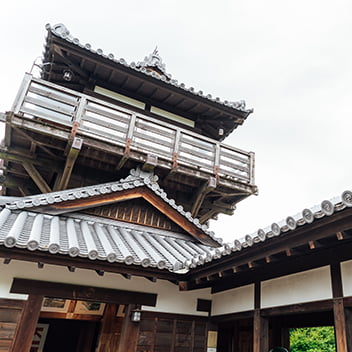 池田城跡公園での和装前撮り-05