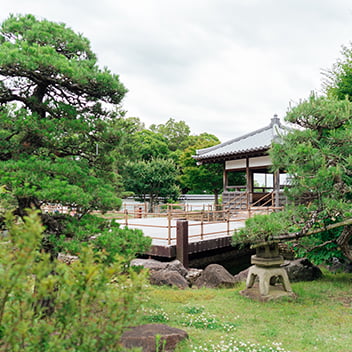 池田城跡公園での和装前撮り-08