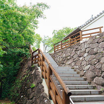 池田城跡公園での和装前撮り-09