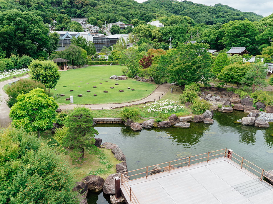 池田城跡公園の前撮りポイント2