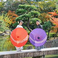 慶沢園の和装前撮りフォト-02