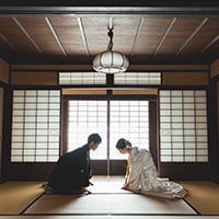 もりぐち歴史館(旧中西家住宅)の和装前撮りフォト-02