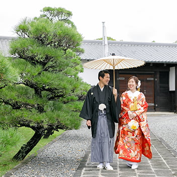 もりぐち歴史館(旧中西家住宅)での和装前撮り-04