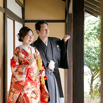 もりぐち歴史館(旧中西家住宅)での和装前撮り-05