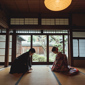 大阪の古民家での和装前撮り-06