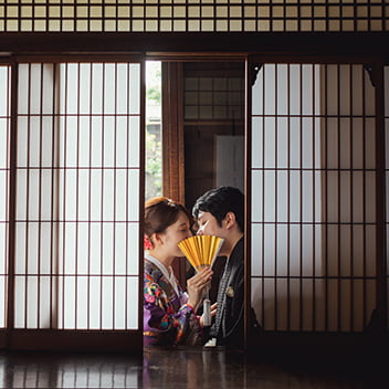 大阪の古民家での和装前撮り-09