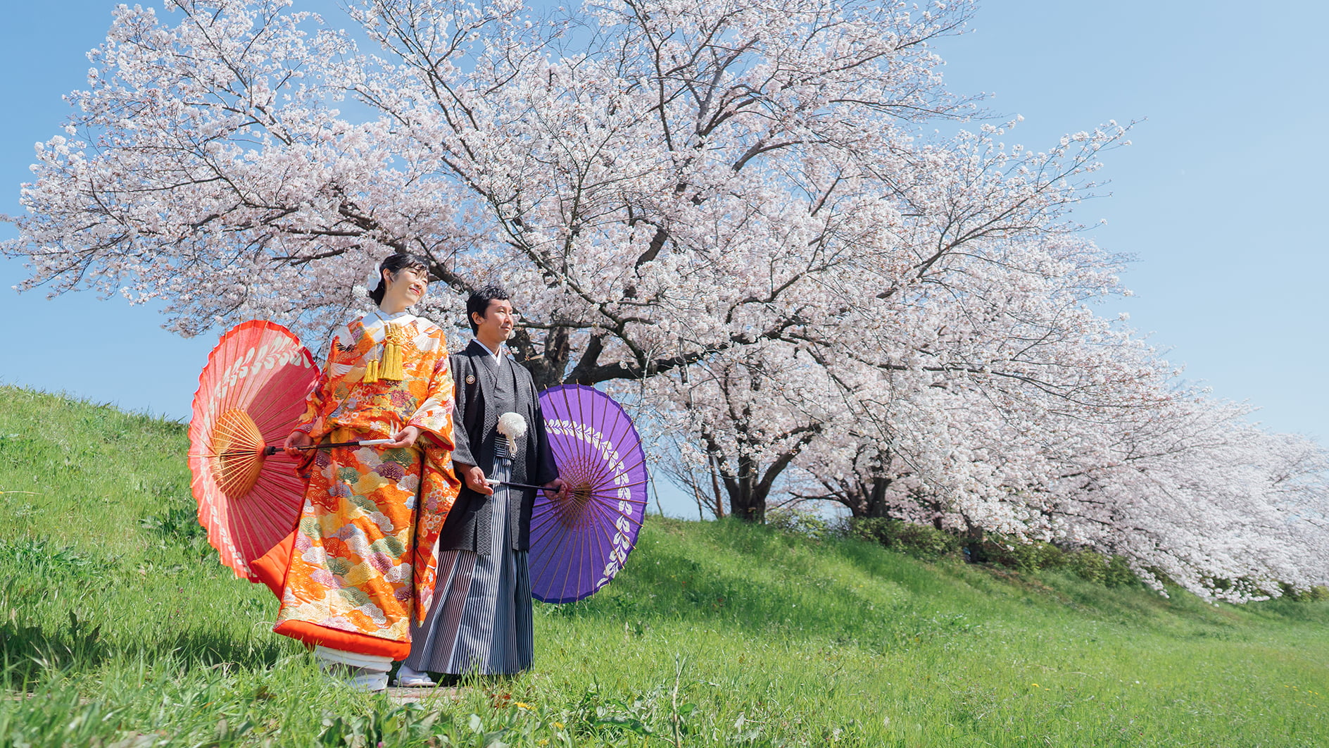 桜ヶ丘での前撮り
