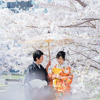 桜ヶ丘での和装前撮り-04