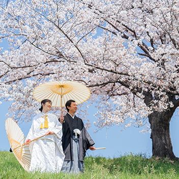 桜ヶ丘での和装前撮り-09