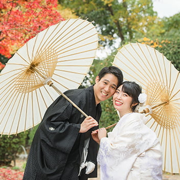 紅葉の和装前撮り-13