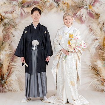 スタジオでの和装前撮りフォト-01