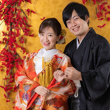 スタジオでの和装前撮りフォト-02