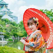 夏と新緑の前撮り