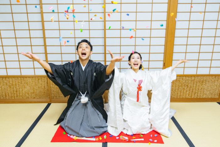 鶴を投げる