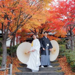 2021年大阪秋の紅葉和装前撮りレポート