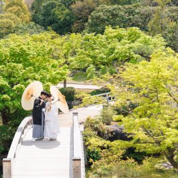 大阪の和装前撮りで大人気の大仙公園を追加しました！