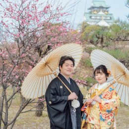 大阪で梅と和装前撮りができる人気前撮りロケーションをご紹介！