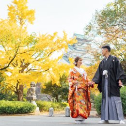 秋の大阪城紅葉和装前撮り！おすすめポイントや見頃をご紹介