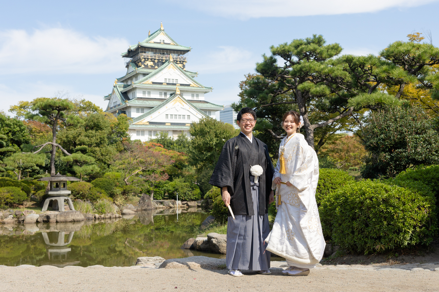 10月の大阪和装前撮り