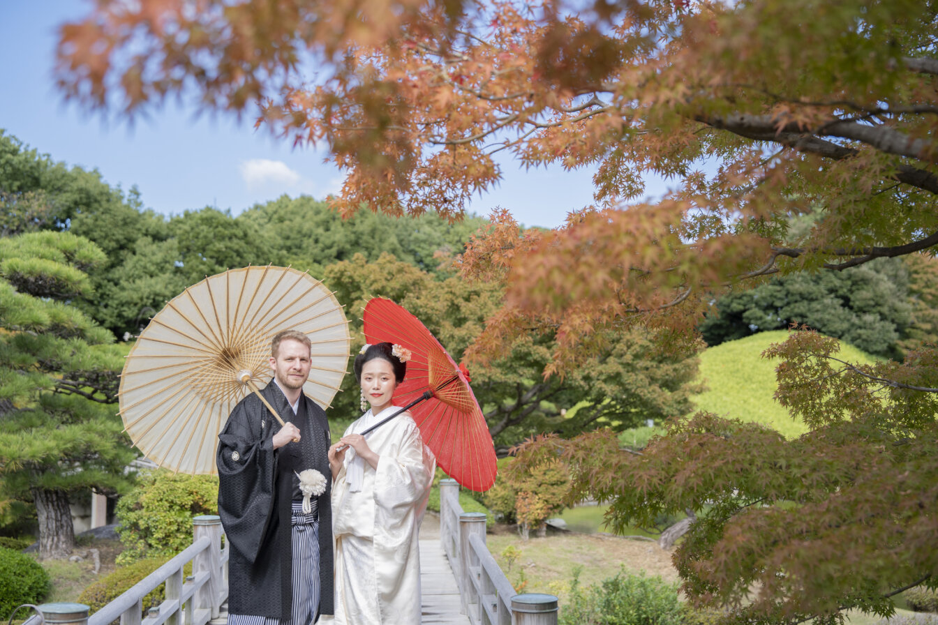 10月下旬の大仙公園前撮り